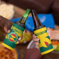 Custom Grenada Football 4 in 1 Can Cooler Tumbler Go Spice Boys Green Version
