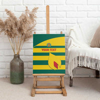 Custom Grenada Football Canvas Wall Art Go Spice Boys Green Version
