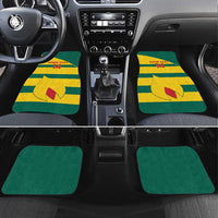 Custom Grenada Football Car Mats Go Spice Boys Green Version