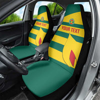 Custom Grenada Football Car Seat Cover Go Spice Boys Green Version