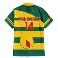 Custom Grenada Football Family Matching Mermaid Dress and Hawaiian Shirt Go Spice Boys Green Version