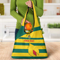 Custom Grenada Football Grocery Bag Go Spice Boys Green Version