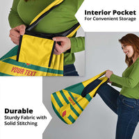 Custom Grenada Football Grocery Bag Go Spice Boys Green Version