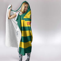 Custom Grenada Football Hooded Blanket Go Spice Boys Green Version
