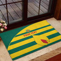 Custom Grenada Football Rubber Doormat Go Spice Boys Green Version