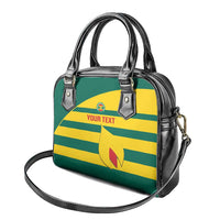 Custom Grenada Football Shoulder Handbag Go Spice Boys Green Version
