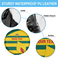 Custom Grenada Football Spare Tire Cover Go Spice Boys Green Version