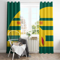Custom Grenada Football Window Curtain Go Spice Boys Green Version