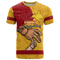 Polynesian Pride Father Day Papua New Guinea T Shirt PNG I Love You Dad Yellow Version - Wonder Print Shop
