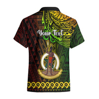 Personalised Father Day Vanuatu Hawaiian Shirt I Love You Dad Reggae Version - Wonder Print Shop