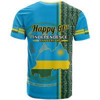 1 July Independence Day Rwanda T Shirt African Imigongo Happy 61st Anniversary - Wonder Print Shop