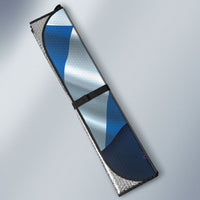 Cianalas Alba Scotland Auto Sun Shade Scottish Lion and Thistle Blue Version