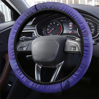 Cianalas Alba Scotland Steering Wheel Cover Scottish Lion and Thistle Purple Version