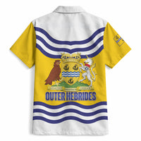 Cianalas Alba Outer Hebrides Hawaiian Shirt Scotland Western Isles Flag Color
