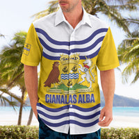 Cianalas Alba Outer Hebrides Hawaiian Shirt Scotland Western Isles Flag Color
