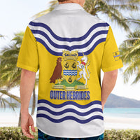 Cianalas Alba Outer Hebrides Hawaiian Shirt Scotland Western Isles Flag Color