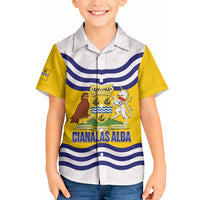 Cianalas Alba Outer Hebrides Hawaiian Shirt Scotland Western Isles Flag Color