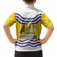 Cianalas Alba Outer Hebrides Hawaiian Shirt Scotland Western Isles Flag Color