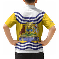 Cianalas Alba Outer Hebrides Kid Hawaiian Shirt Scotland Western Isles Flag Color LT14