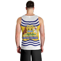 Cianalas Alba Outer Hebrides Men Tank Top Scotland Western Isles Flag Color