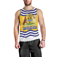 Cianalas Alba Outer Hebrides Men Tank Top Scotland Western Isles Flag Color