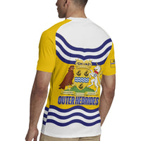 Cianalas Alba Outer Hebrides Rugby Jersey Scotland Western Isles Flag Color