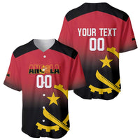 Angola Basketball Custom Baseball Jersey Go Champions Angolan - Wonder Print Shop