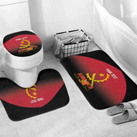 Angola Basketball Custom Bathroom Set Go Champions Angolan - Wonder Print Shop