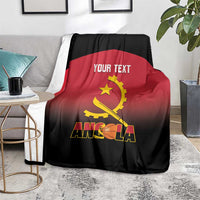 Angola Basketball Custom Blanket Go Champions Angolan - Wonder Print Shop