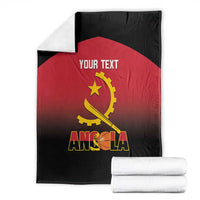 Angola Basketball Custom Blanket Go Champions Angolan - Wonder Print Shop