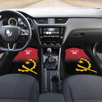Angola Basketball Custom Car Mats Go Champions Angolan - Wonder Print Shop