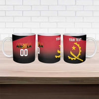 Angola Basketball Custom Ceramic Mug Go Champions Angolan - Wonder Print Shop