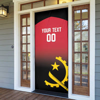 Angola Basketball Custom Door Cover Go Champions Angolan - Wonder Print Shop