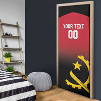 Angola Basketball Custom Door Cover Go Champions Angolan - Wonder Print Shop