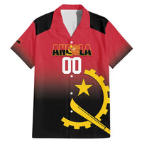 Angola Basketball Custom Family Matching Mermaid Dress and Hawaiian Shirt Go Champions Angolan - Wonder Print Shop