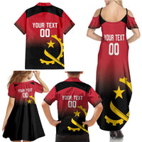 Angola Basketball Custom Family Matching Summer Maxi Dress and Hawaiian Shirt Go Champions Angolan - Wonder Print Shop