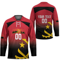 Angola Basketball Custom Hockey Jersey Go Champions Angolan - Wonder Print Shop