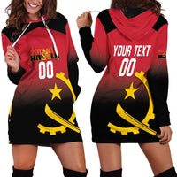 Angola Basketball Custom Hoodie Dress Go Champions Angolan - Wonder Print Shop