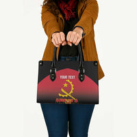 Angola Basketball Custom Leather Bag Go Champions Angolan - Wonder Print Shop