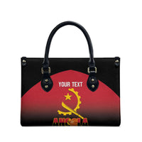 Angola Basketball Custom Leather Bag Go Champions Angolan - Wonder Print Shop