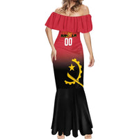 Angola Basketball Custom Mermaid Dress Go Champions Angolan - Wonder Print Shop