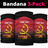 Angola Basketball Custom Neck Gaiter Go Champions Angolan - Wonder Print Shop