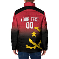 Angola Basketball Custom Padded Jacket Go Champions Angolan - Wonder Print Shop