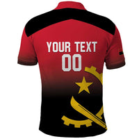 Angola Basketball Custom Polo Shirt Go Champions Angolan - Wonder Print Shop