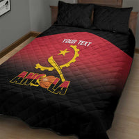 Angola Basketball Custom Quilt Bed Set Go Champions Angolan - Wonder Print Shop