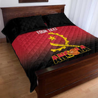 Angola Basketball Custom Quilt Bed Set Go Champions Angolan - Wonder Print Shop