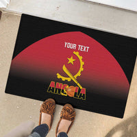 Angola Basketball Custom Rubber Doormat Go Champions Angolan - Wonder Print Shop