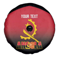 Angola Basketball Custom Spare Tire Cover Go Champions Angolan - Wonder Print Shop