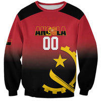 Angola Basketball Custom Sweatshirt Go Champions Angolan - Wonder Print Shop