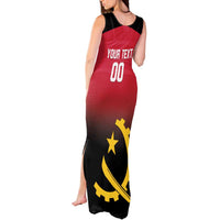 Angola Basketball Custom Tank Maxi Dress Go Champions Angolan - Wonder Print Shop